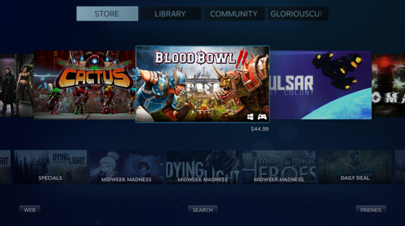 Illustration for article titled Steam's Big Picture Mode Is Now A Lot Nicer